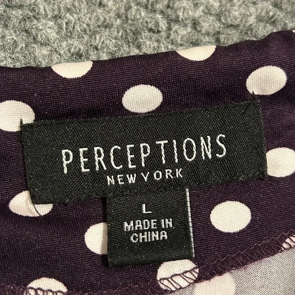 Perceptions Black and White Polka Dot Maxi Dress - Picture 3 of 5